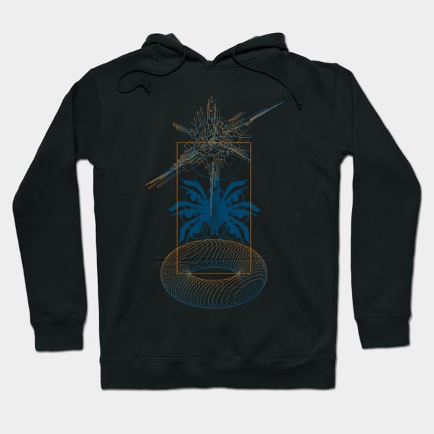 Floating Structure Hoodie by RAdesigns